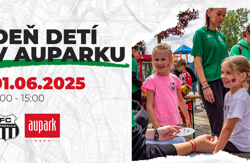 Deň detí v Auparku aj s účasťou FC Petržalka